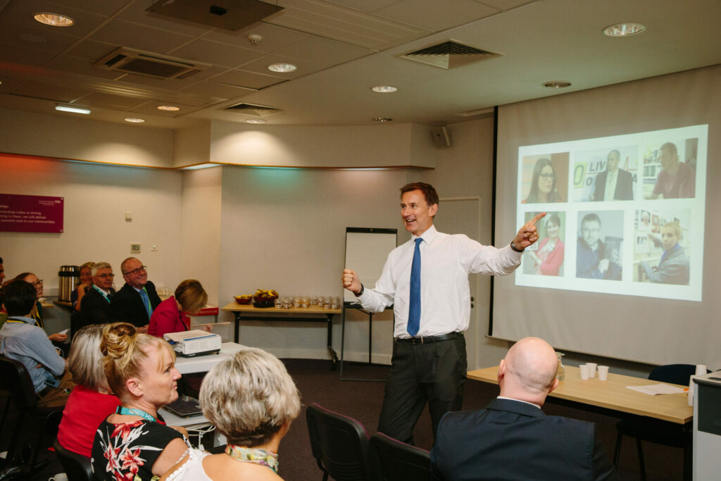 Jeremy Hunt visits RLI